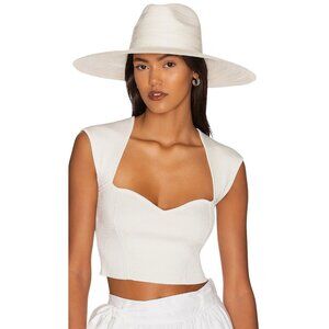 Greenpacha Malibu Hat in White Small New Womens Sun Beach Western